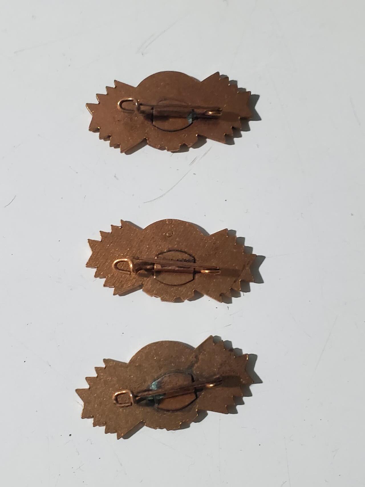 韵星假日军品类拍卖第42期 -- Rimey Holidays Militaria Auction 42 民主德国gst铜级射击证章一组三枚