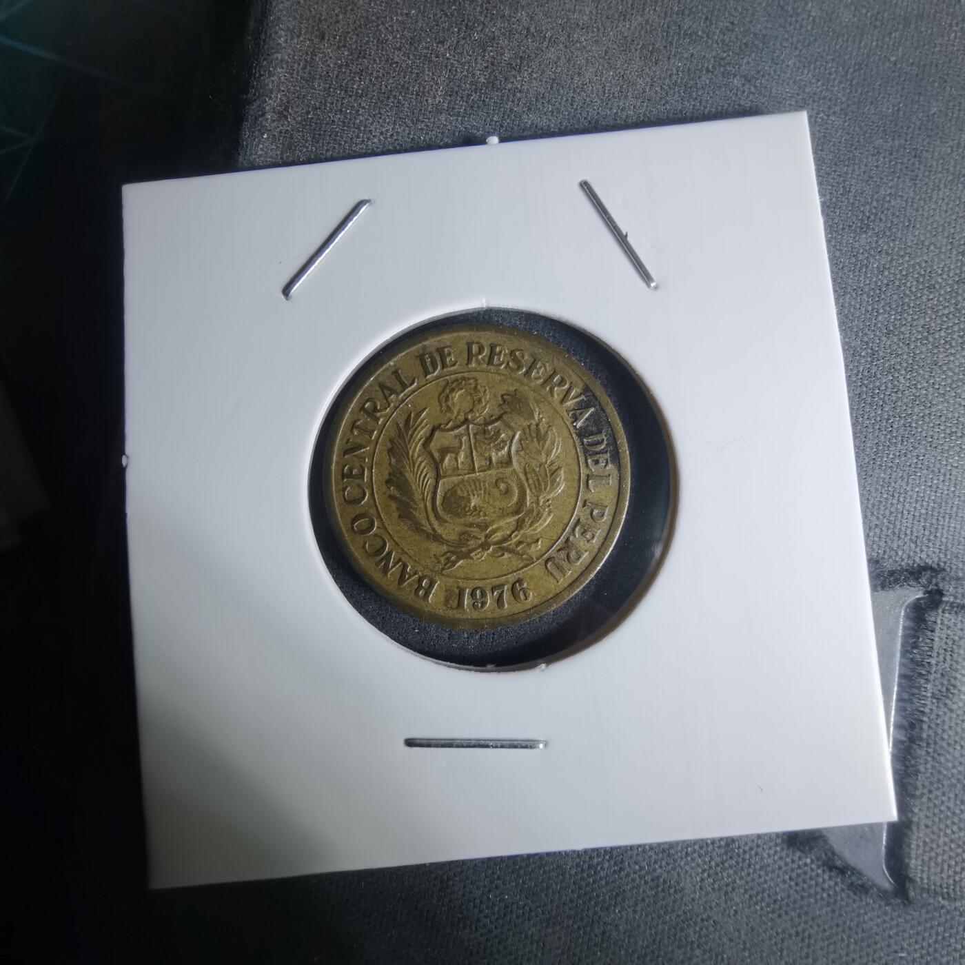 沼泽如烟--第1003场 秘鲁1976年1索尔