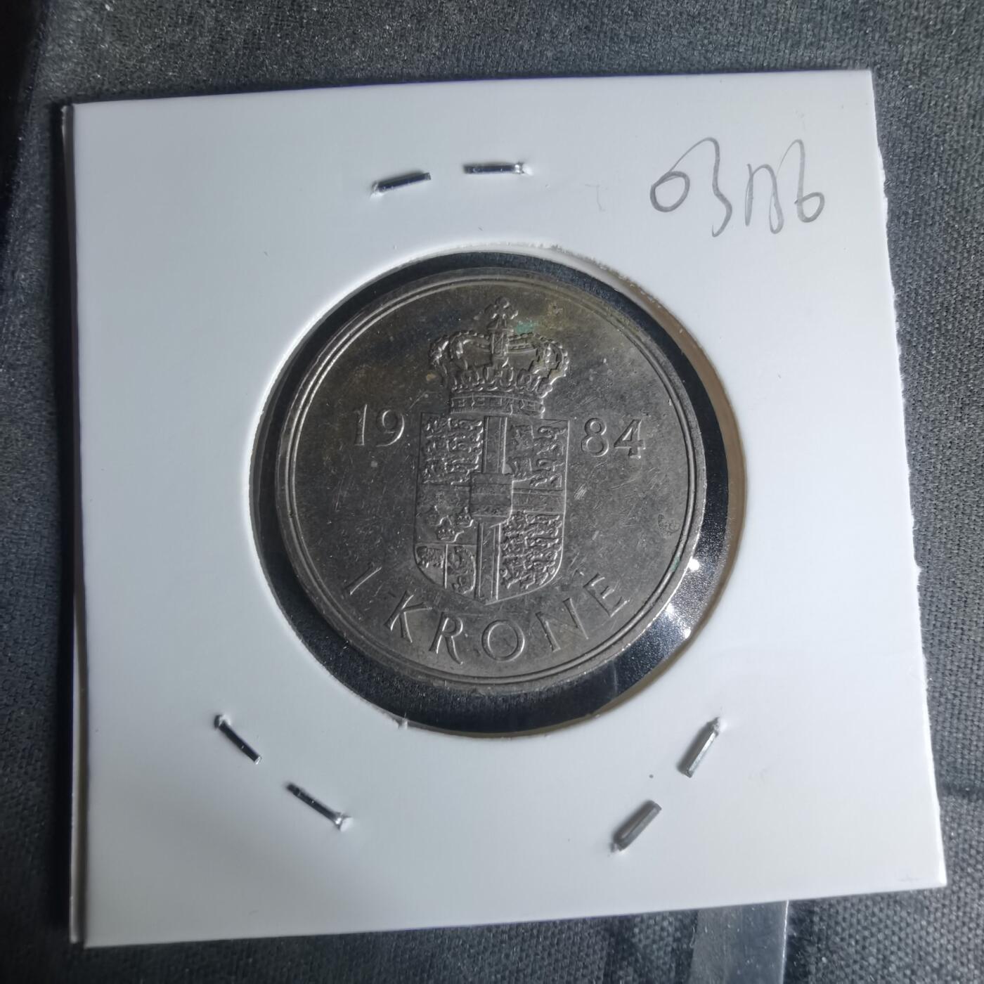 沼泽如烟--第1003场 丹麦1984年1克朗