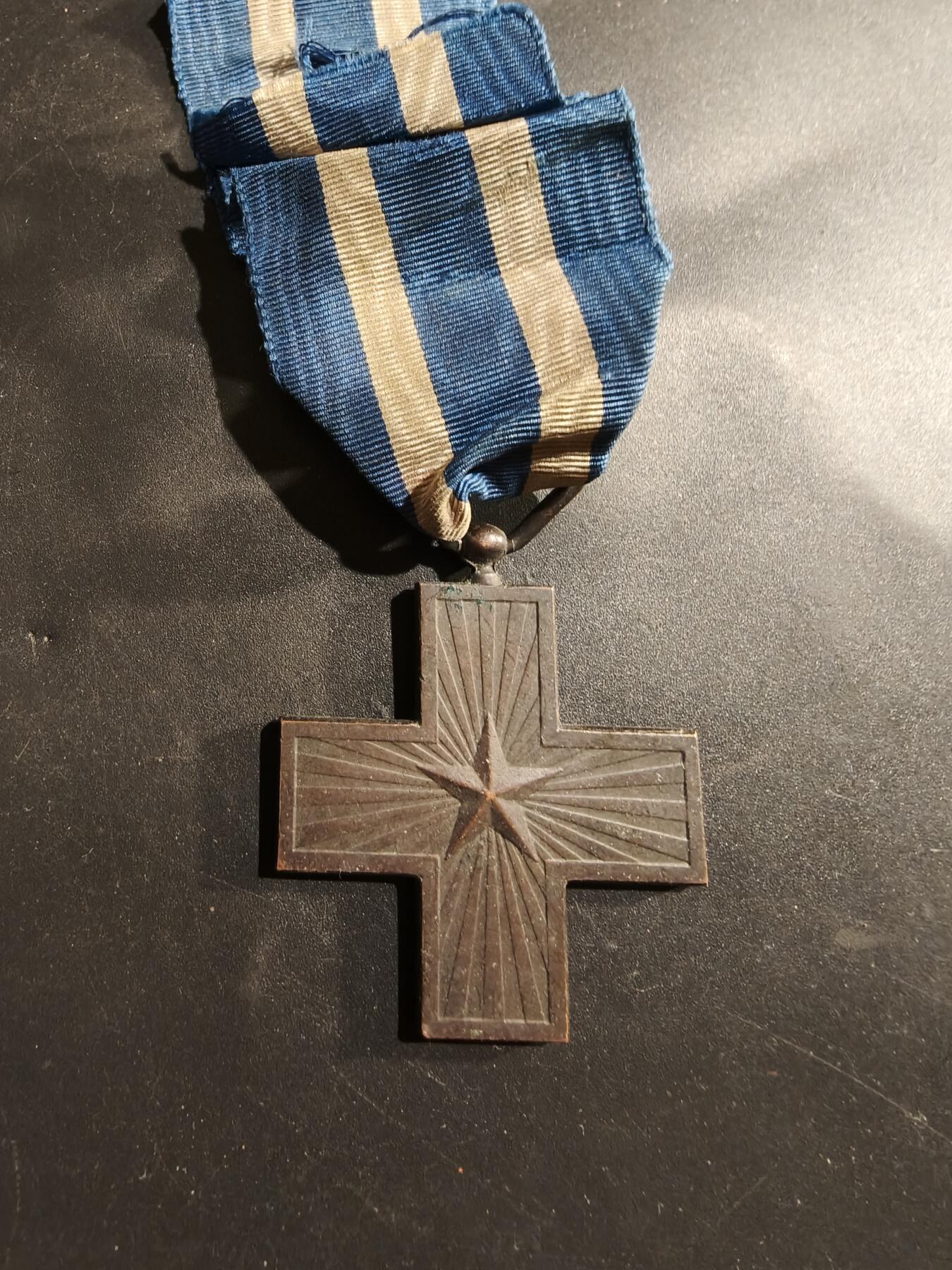 老王徽章第184期 意大利王国军事价值十字奖章