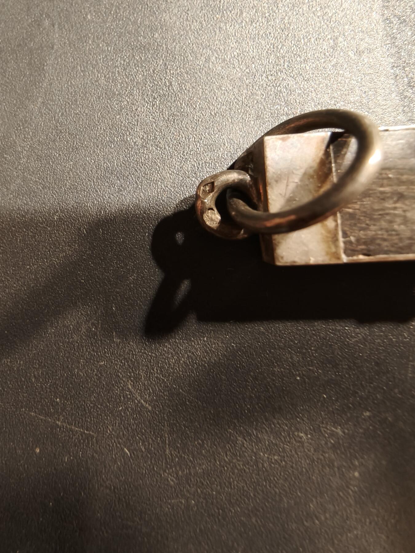 老王徽章第184期 法国天主教会十字架    大型尺寸90×45mm     螃蟹银标     21.3g