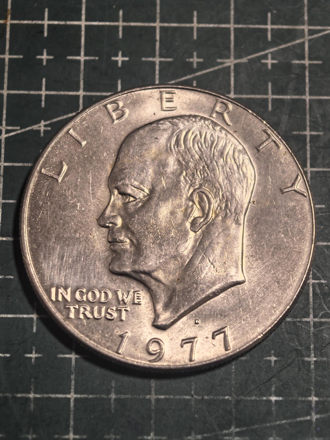 轻松集币无压力 美国1977年大艾1美元