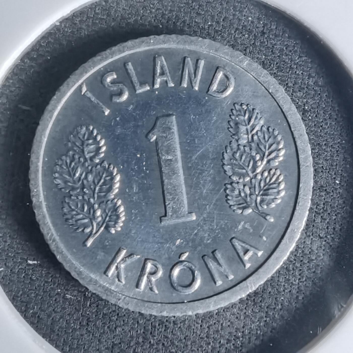 沼泽如烟--第1003场 冰岛1980年1克朗