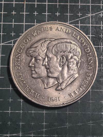 轻松集币无压力 - 英国1981年25便士克朗币