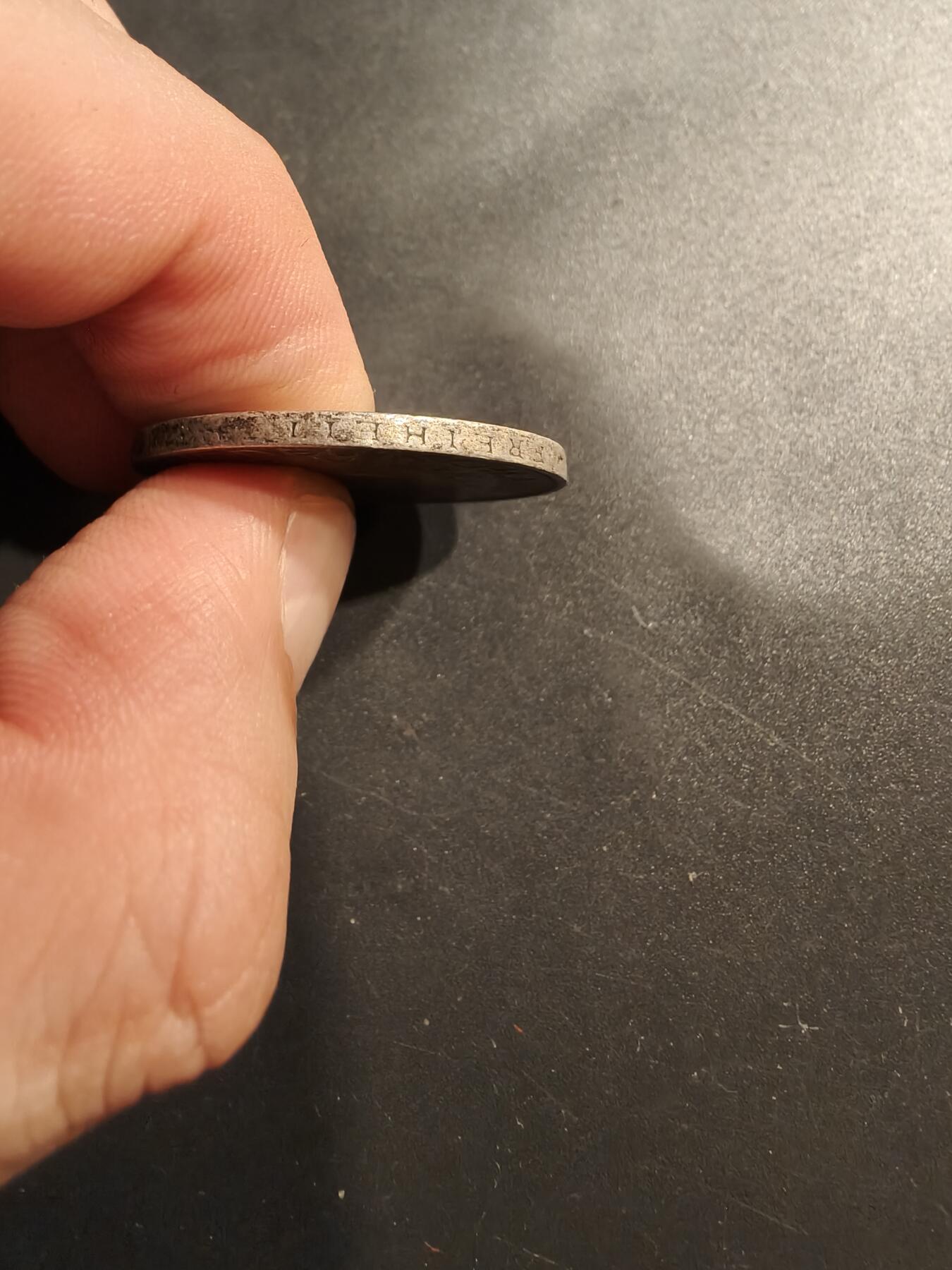 老王徽章第184期 德国1951年5马克银币    625银   11.1g