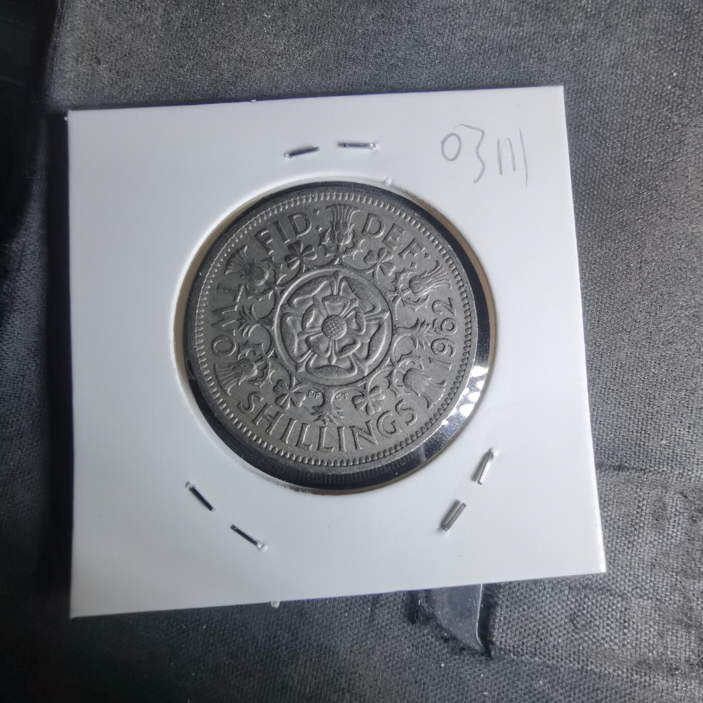 沼泽如烟--第1003场 英国1962年2先令