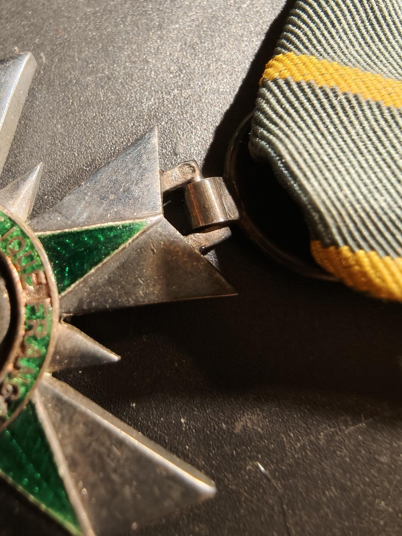 老王徽章第184期 法国骑士级战士功绩勋章    银质珐琅   野猪头银标    带原盒     20g