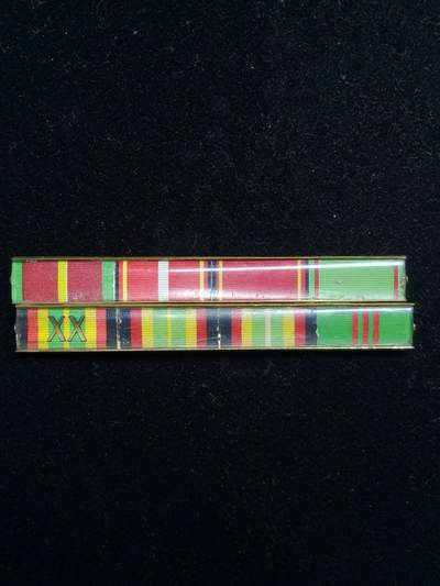 马到成功 迎新年  精品专场 - 边防军金功勋奖章，人民军银、铜功勋奖章，边防优秀服役奖章。 人民军20、15、10年服役奖章，内政部5年服役奖章。 其中人民军服役十周年奖章 有机玻璃略章