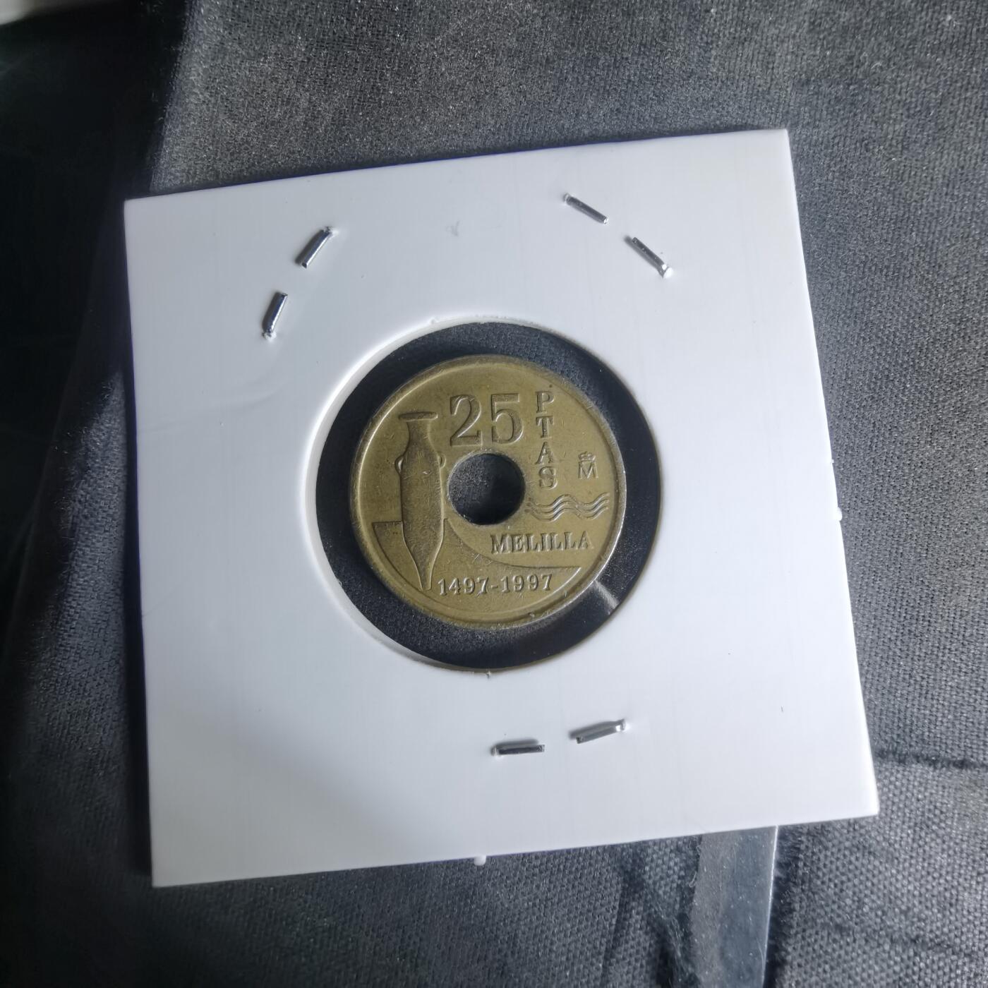 沼泽如烟--第1003场 西班牙1997年25比塞塔