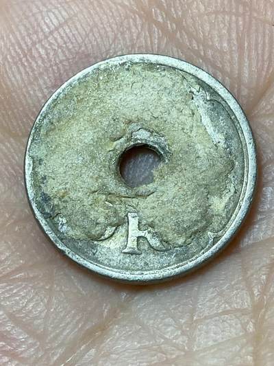 2026年第三十一场(总第二百场)英国一线回流散币新春特拍第三场(免佣金) 有贴纸残留–丹麦🇩🇰1926年10欧尔(克里斯蒂安十世第四版，HCN; GJ版，关门年仅发行3年)