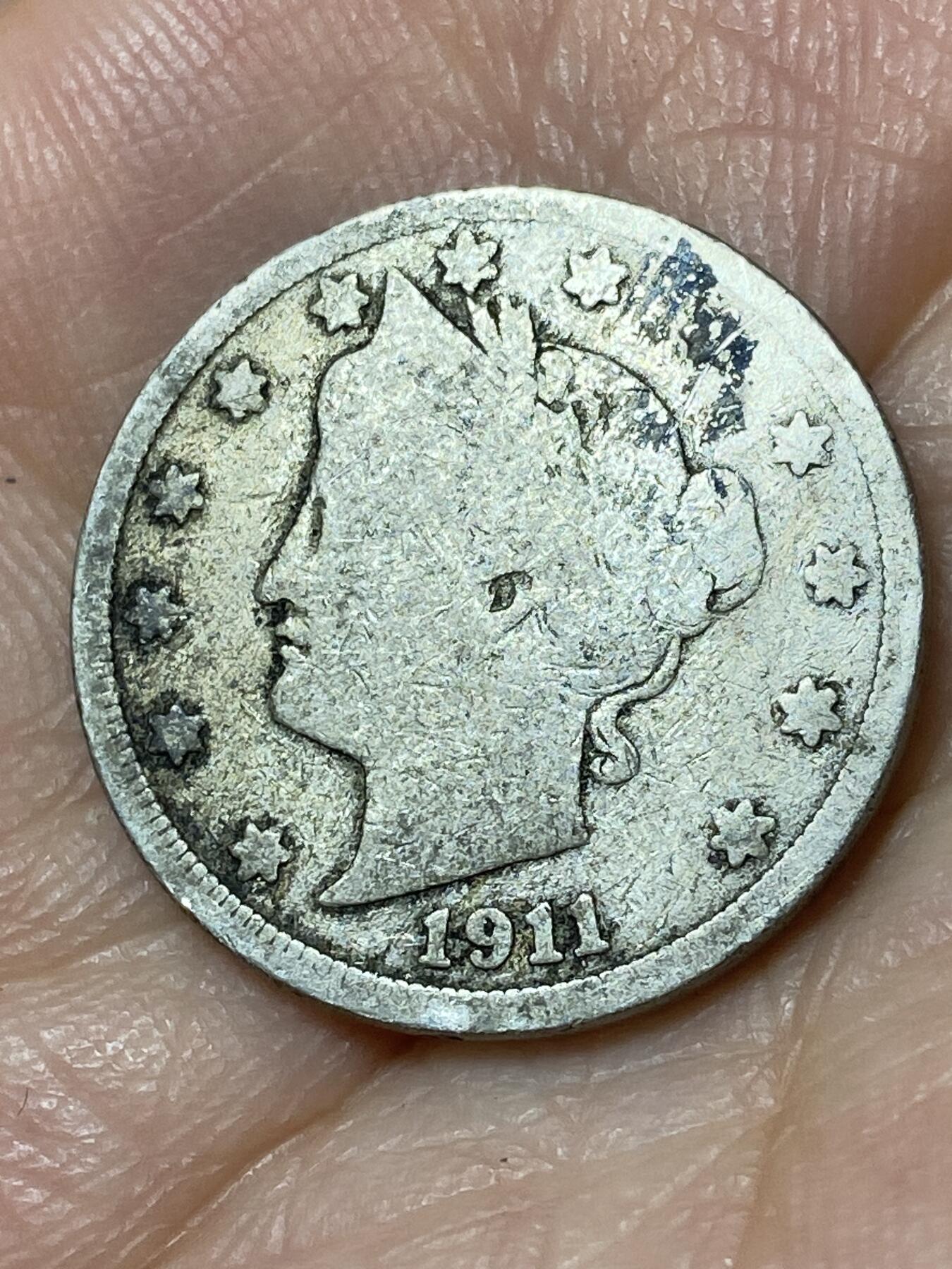 2026年第三十一场(总第二百场)英国一线回流散币新春特拍第三场(免佣金) 美国🇺🇸1911年5分