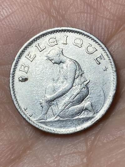 2026年第三十一场(总第二百场)英国一线回流散币新春特拍第三场(免佣金) 比利时🇧🇪1922年50分(阿尔贝一世时期，法语版)