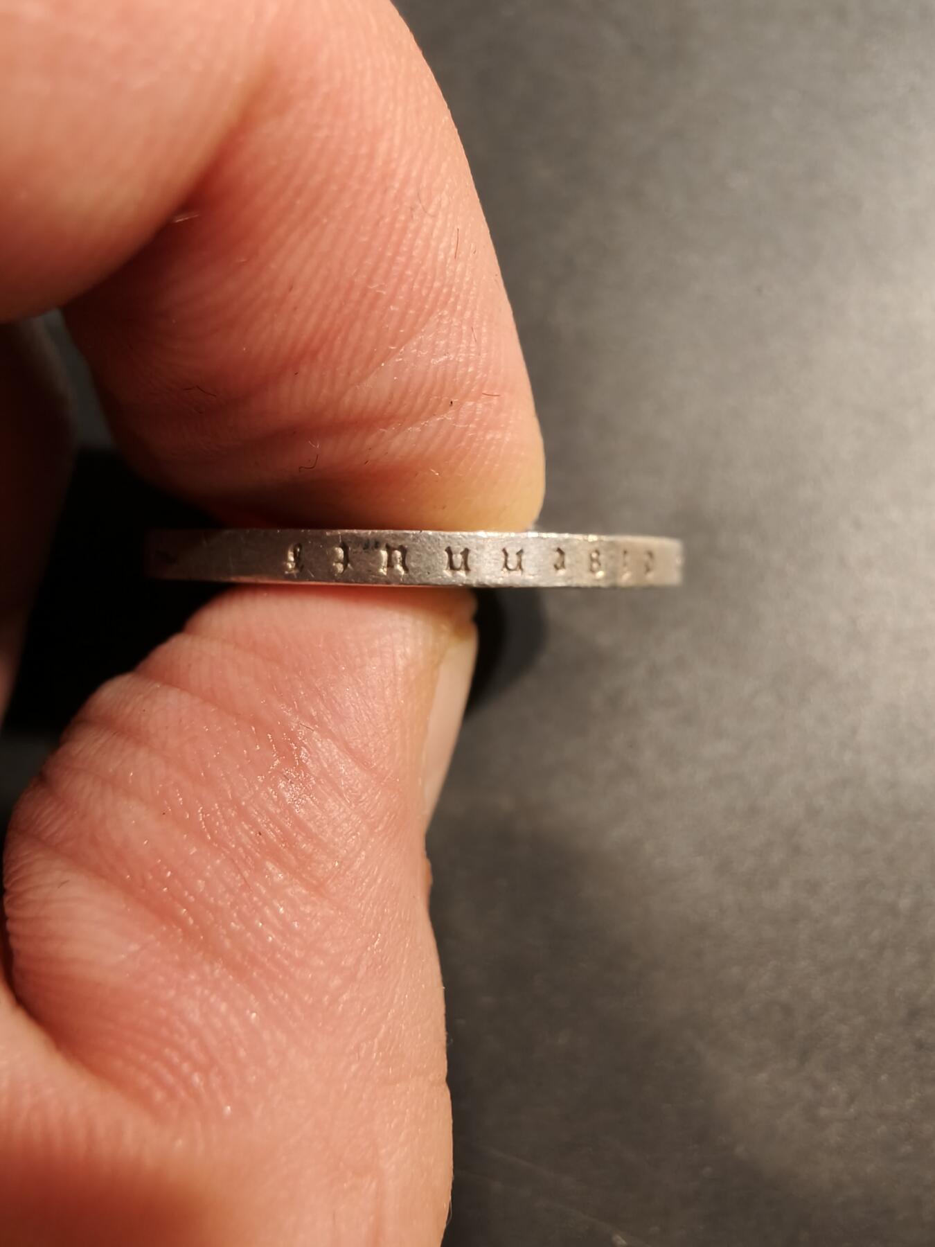 老王徽章第184期 德三1937年兴登堡5帝国马克银币     900银    13.9g