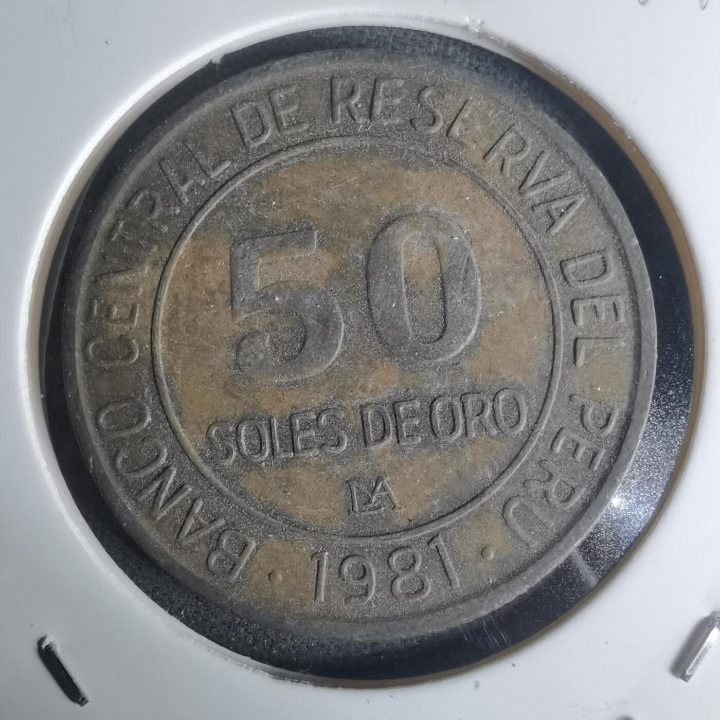 沼泽如烟--第1003场 秘鲁1981年50索尔