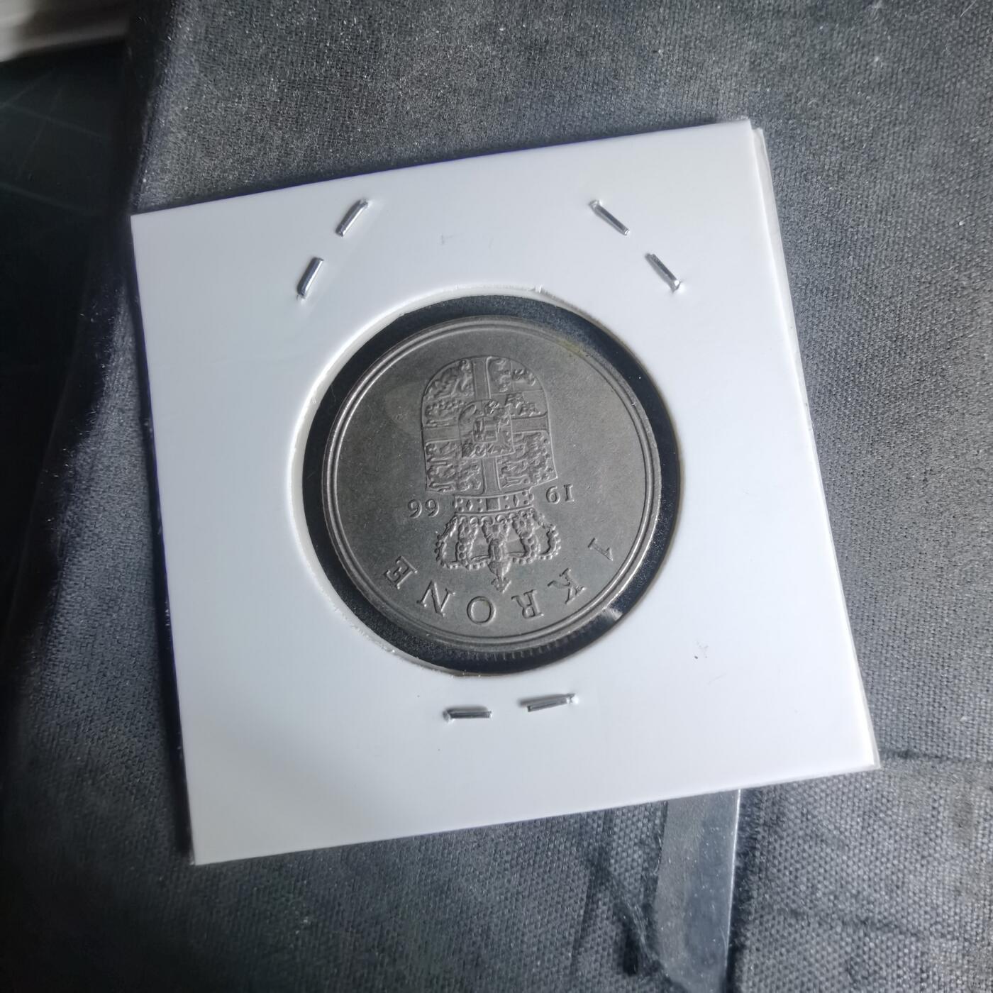 沼泽如烟--第1003场 丹麦1966年1克朗