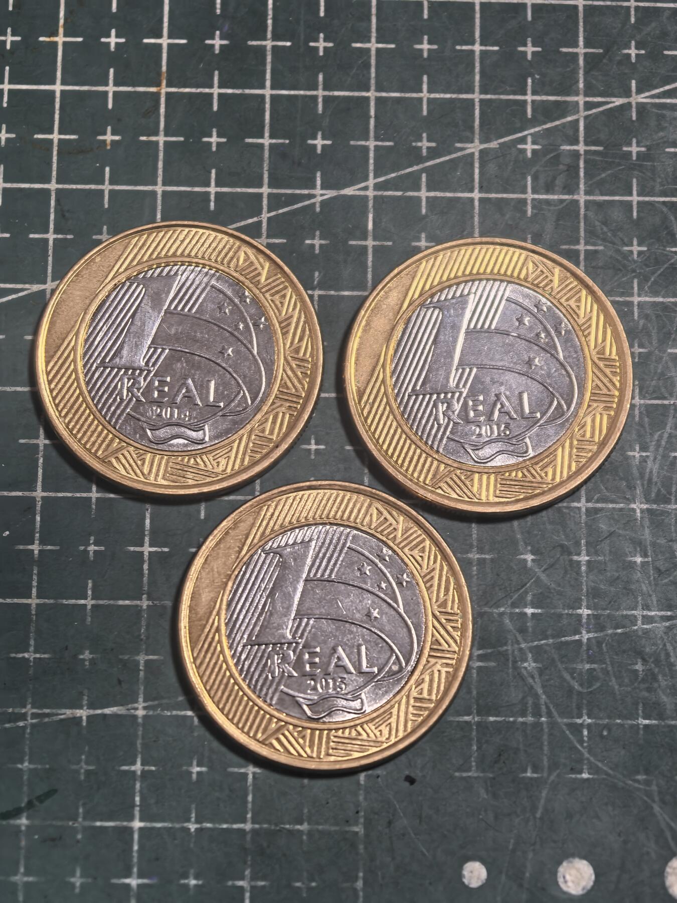 轻松集币无压力 巴西1瑞尔纪念币/组