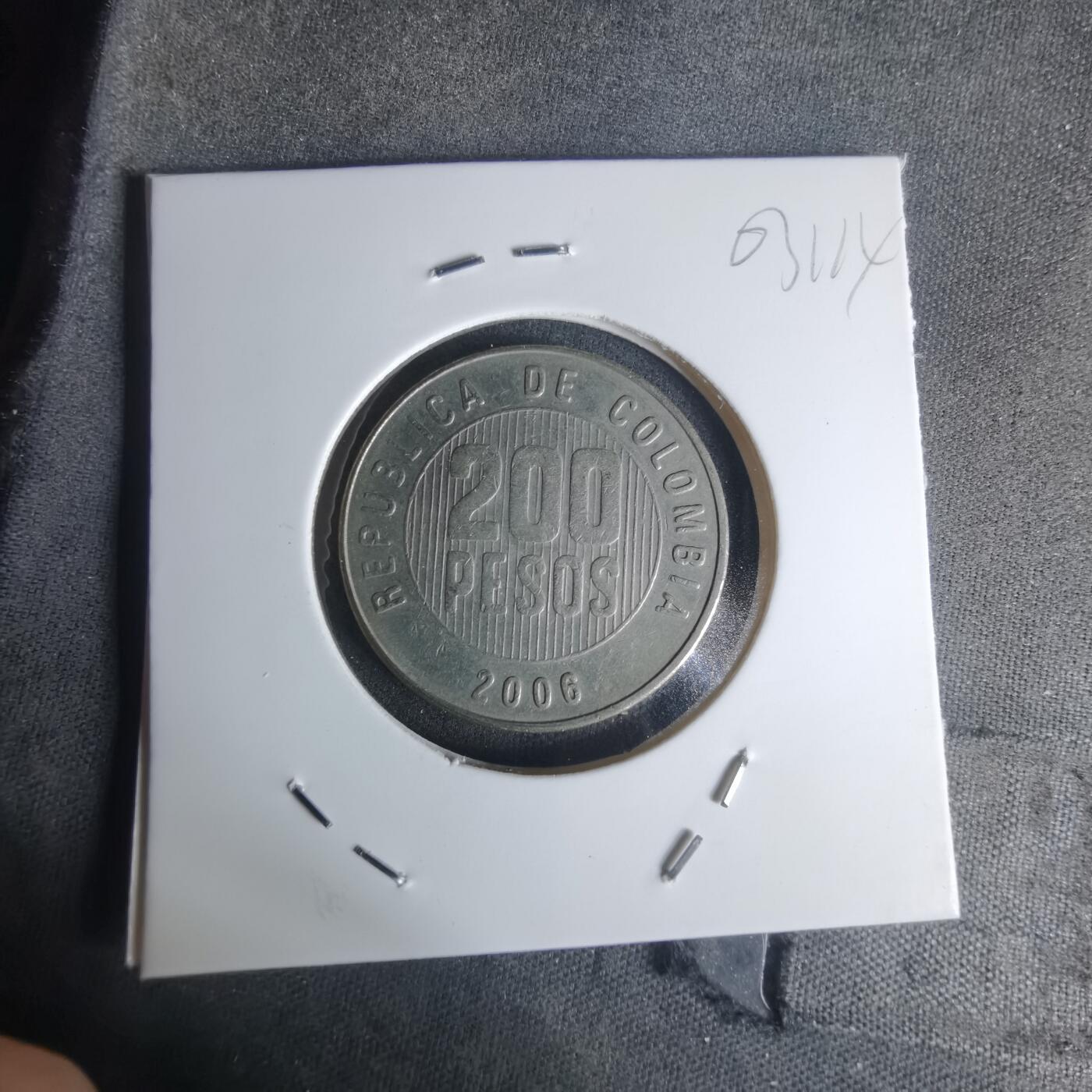 沼泽如烟--第1003场 哥伦比亚2006年200比索