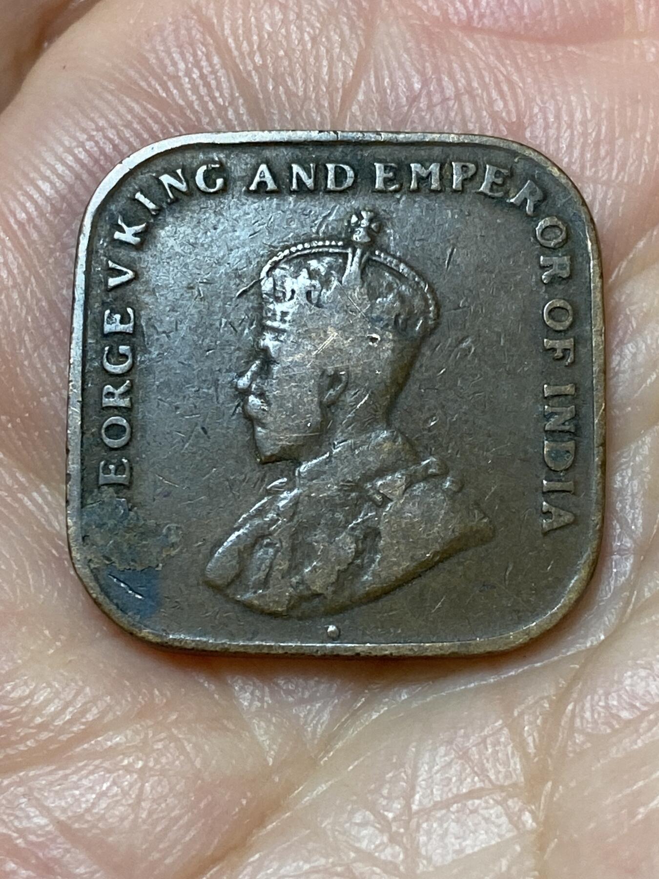 2026年第三十一场(总第二百场)英国一线回流散币新春特拍第三场(免佣金) 英属海峡殖民地1920年1分(乔治五世时期)