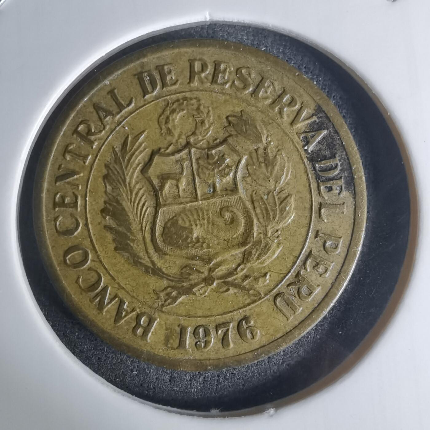 沼泽如烟--第1003场 秘鲁1976年1索尔