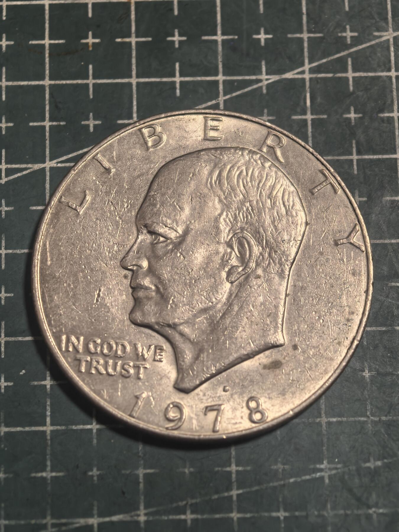 轻松集币无压力 美国1978 年大艾1美元