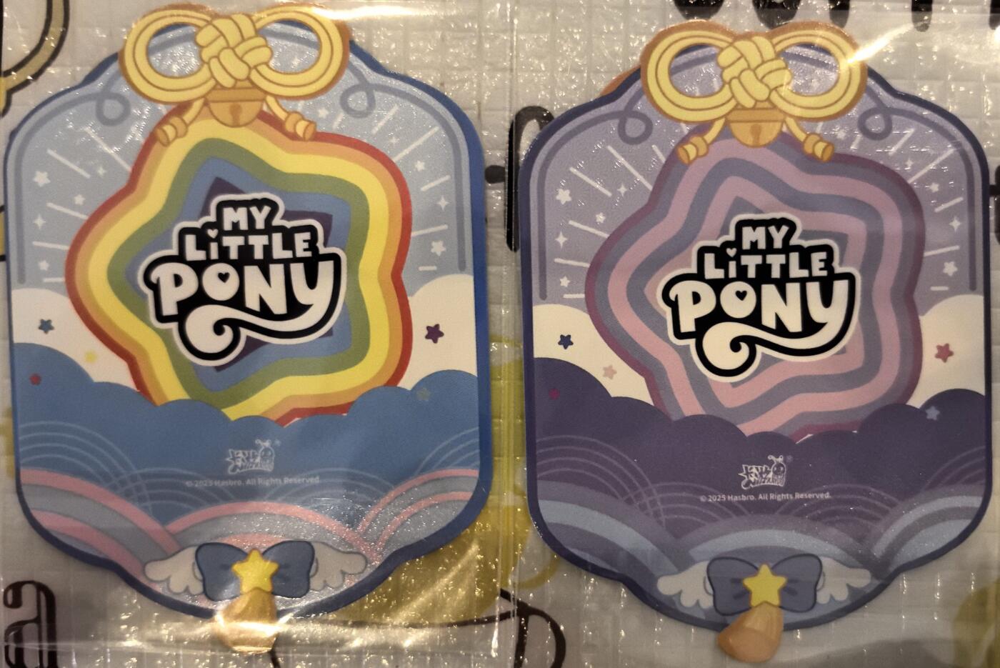 丫丫卡拍-场主生日🎂全场包邮（3月1日22：00截拍） 卡游 小马宝莉 新年异型卡 2张