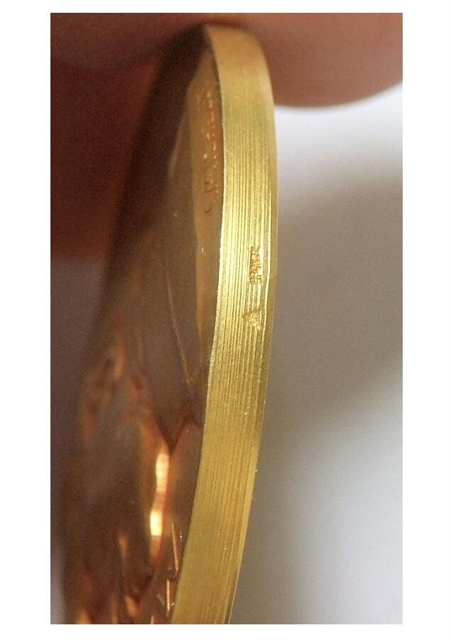 【旋风钱币】2月22日19:00准时开拍 精美欧洲币章、银币银章、第三帝国钱币、手串手镯紫砂壶等 全场包邮！ 法国1937年 名将福煦元帅高浮雕精制大镀金章 40MM