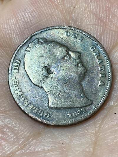 2026年第三十一场(总第二百场)英国一线回流散币新春特拍第三场(免佣金) - 英国🇬🇧1831年1法新(威廉四世时期)