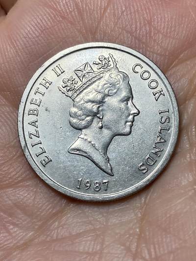 2026年第三十一场(总第二百场)英国一线回流散币新春特拍第三场(免佣金) 库克群岛🇨🇰1987年10分(伊丽莎白二世中年高冠)