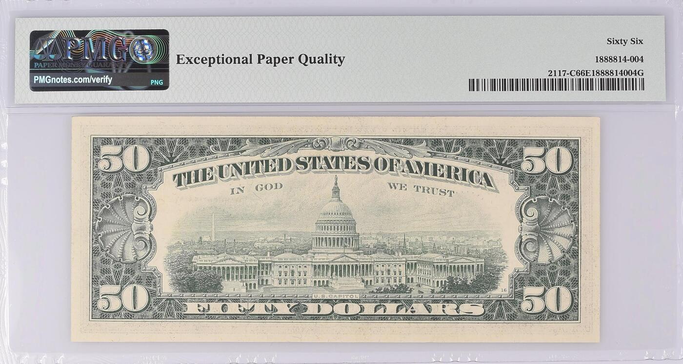 《艾美收藏》第233期-2.23周一外币精品荟萃(春节第二拍) 费城分区1969C年首发CA冠50美元66E亚军分无4 冠军67分仅12张尤利西斯·S·格兰特 第十八任总统 南北战争北军总司令