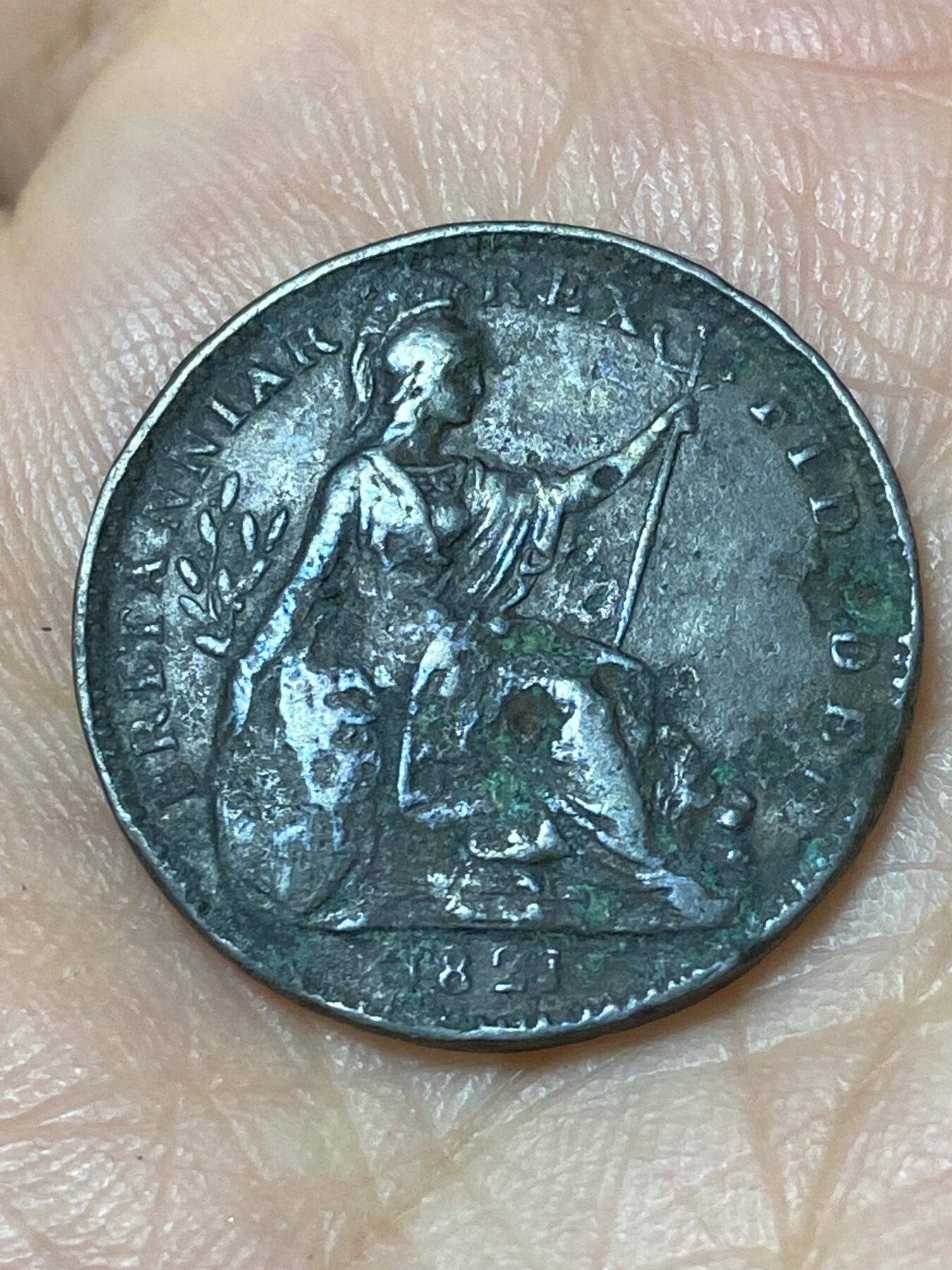 2026年第三十一场(总第二百场)英国一线回流散币新春特拍第三场(免佣金) 少见–英国🇬🇧1821年1法新(乔治四世时期)