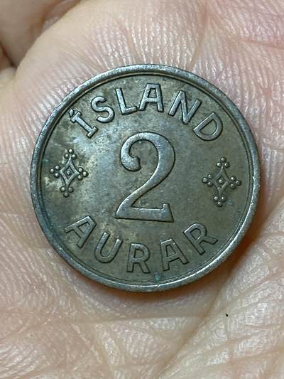 2026年第三十一场(总第二百场)英国一线回流散币新春特拍第三场(免佣金) 丹属冰岛王国🇮🇸1940年2奥拉(克里斯蒂安十世第二版首发年)