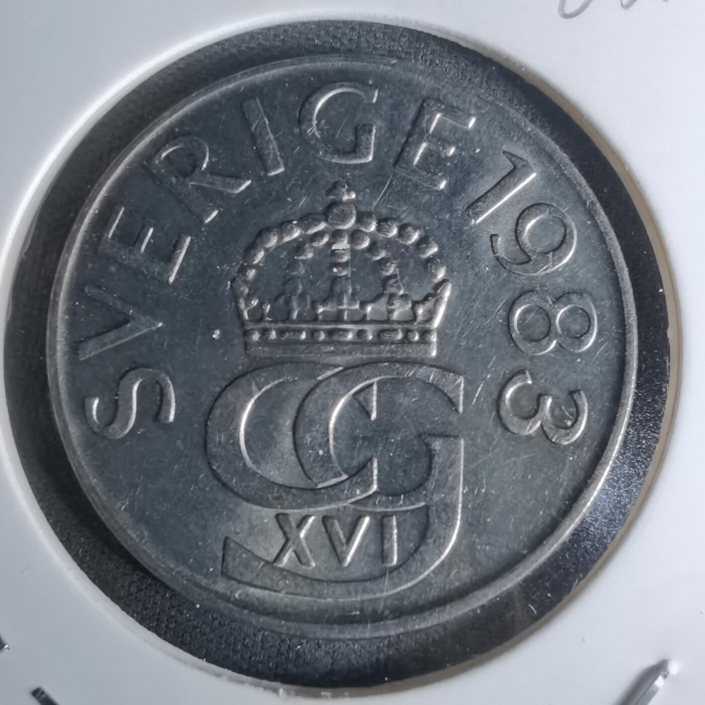 沼泽如烟--第1003场 瑞典1983年5克朗