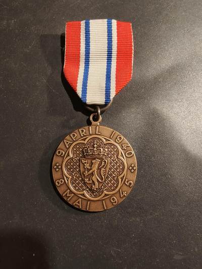 老王徽章第184期 - 挪威二战纪念章