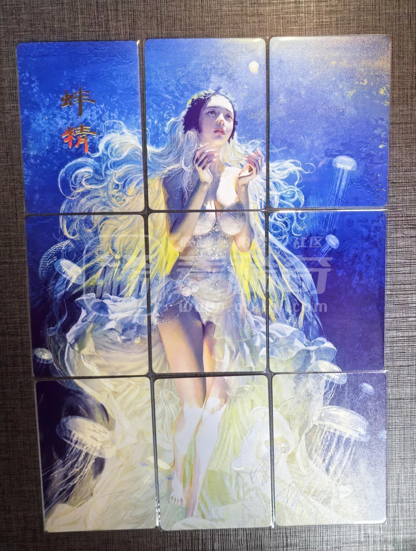 阳大大卡牌拍卖第101期（持续收拍品，周六晚上九点截拍，进群福利早知道） 【九拼➕双服饰】焱卡文化 刷子 蚌精 九拼 普卡➕冷烫普卡 双服饰 13张