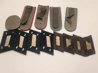 南水社第二次拍卖 民主德国DDR NVA 肩章领章一组