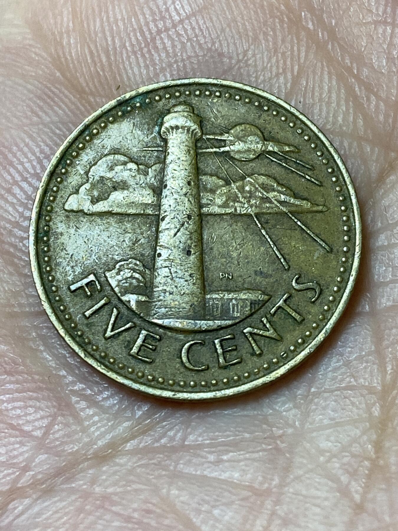 2026年第三十一场(总第二百场)英国一线回流散币新春特拍第三场(免佣金) 巴巴多斯🇧🇧1973年5分(第一版)