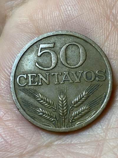 2026年第三十一场(总第二百场)英国一线回流散币新春特拍第三场(免佣金) - 葡萄牙🇵🇹1975年50分(共和国时期第五套)