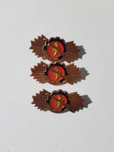 韵星假日军品类拍卖第42期 -- Rimey Holidays Militaria Auction 42 - 民主德国gst铜级射击证章一组三枚