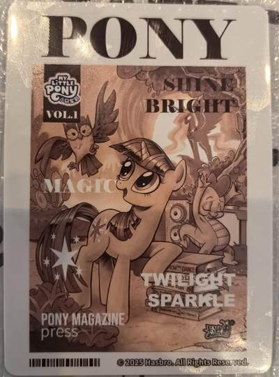 丫丫卡拍-场主生日🎂全场包邮（3月1日22：00截拍） 卡游 小马宝莉 礼盒拼图卡 