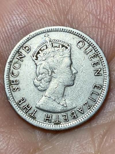 2026年第三十一场(总第二百场)英国一线回流散币新春特拍第三场(免佣金) 英属毛里求斯1978年1/4卢比(伊丽莎白二世青年带冠)