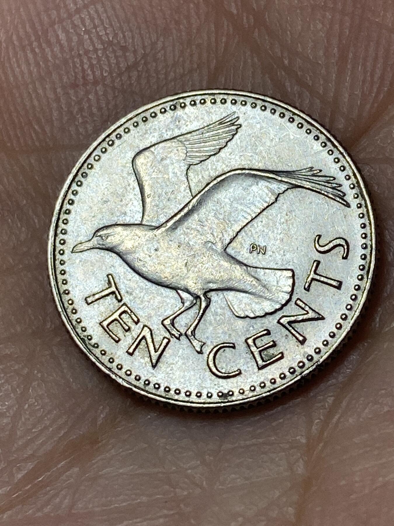 2026年第三十一场(总第二百场)英国一线回流散币新春特拍第三场(免佣金) 巴巴多斯🇧🇧1984年10分(第一版)