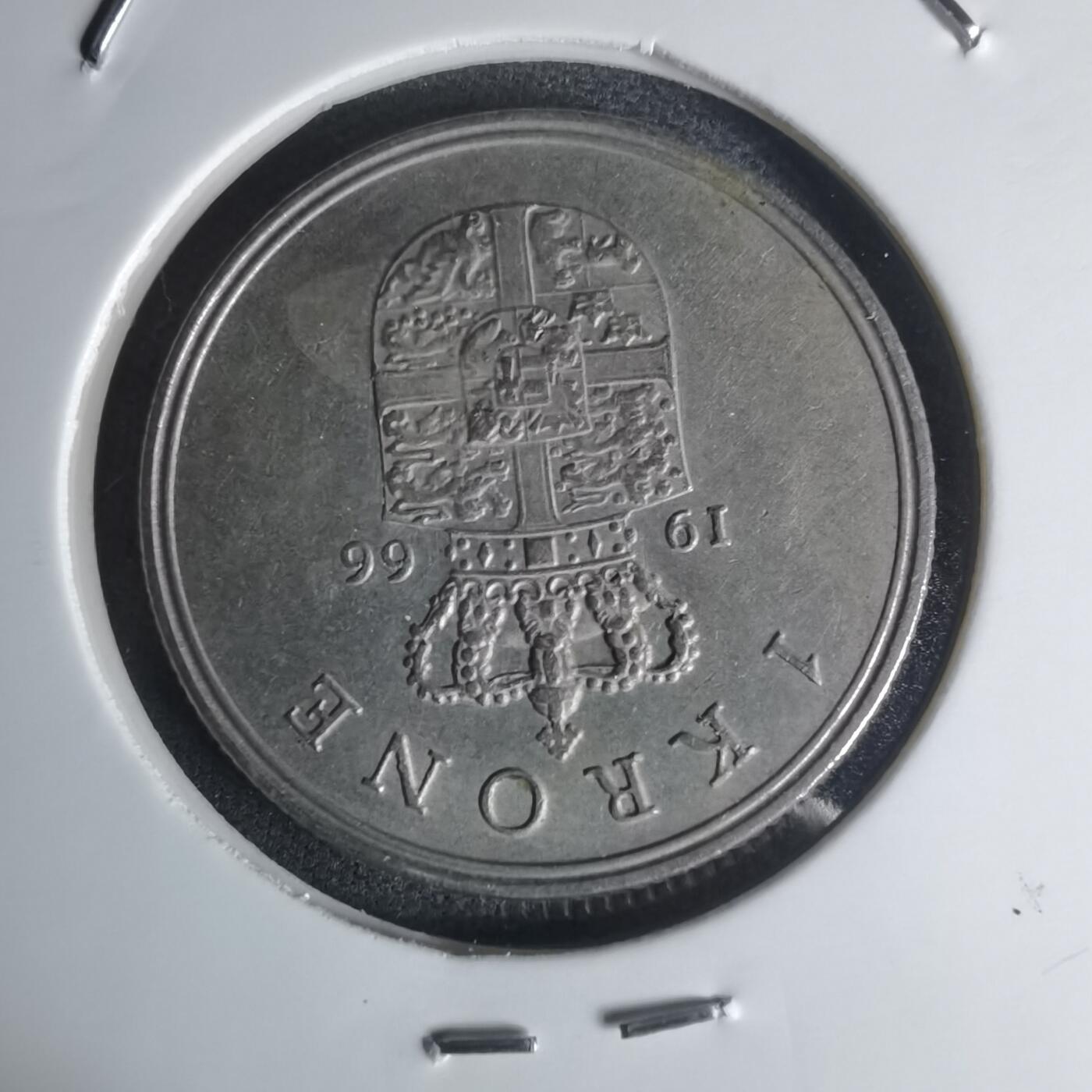 沼泽如烟--第1003场 丹麦1966年1克朗