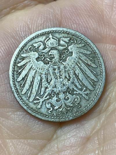 2026年第三十一场(总第二百场)英国一线回流散币新春特拍第三场(免佣金) 德意志帝国1896年10芬尼(威廉二世时期，A标柏林造)