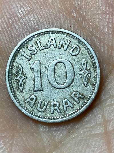 2026年第三十一场(总第二百场)英国一线回流散币新春特拍第三场(免佣金) - 丹属冰岛王国🇮🇸1929年10奥拉(克里斯蒂安十世第一版，N; GJ版)