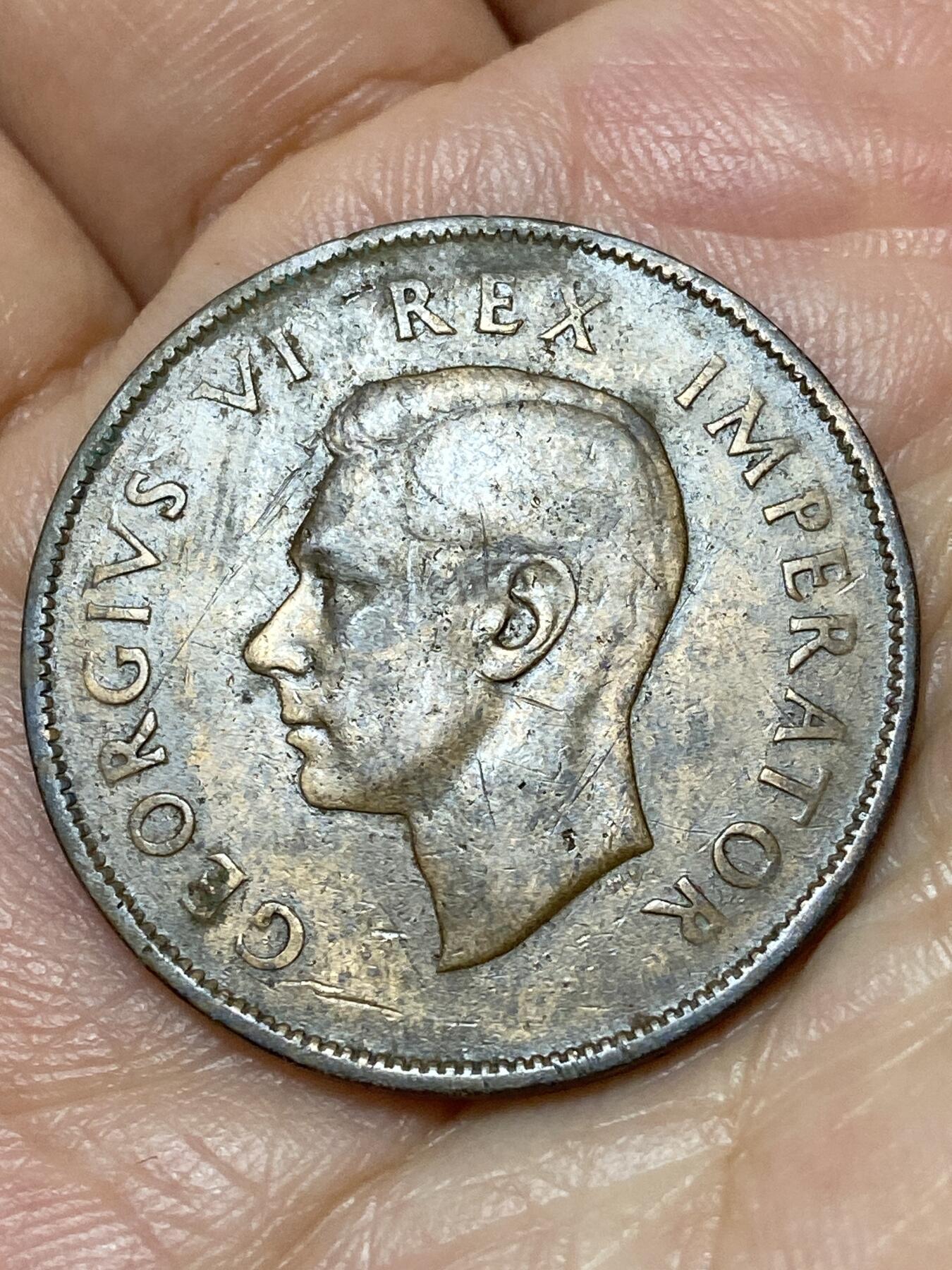 2026年第三十一场(总第二百场)英国一线回流散币新春特拍第三场(免佣金) 英属南非1941年1便士(乔治六世第一版)