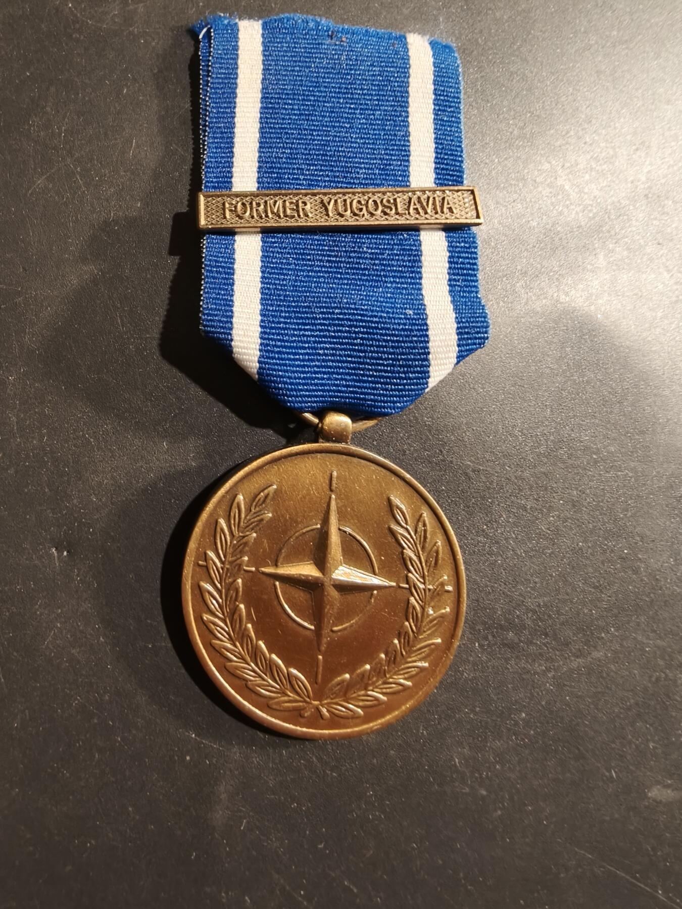 老王徽章第184期 北约维和奖章    前南斯拉夫勋条