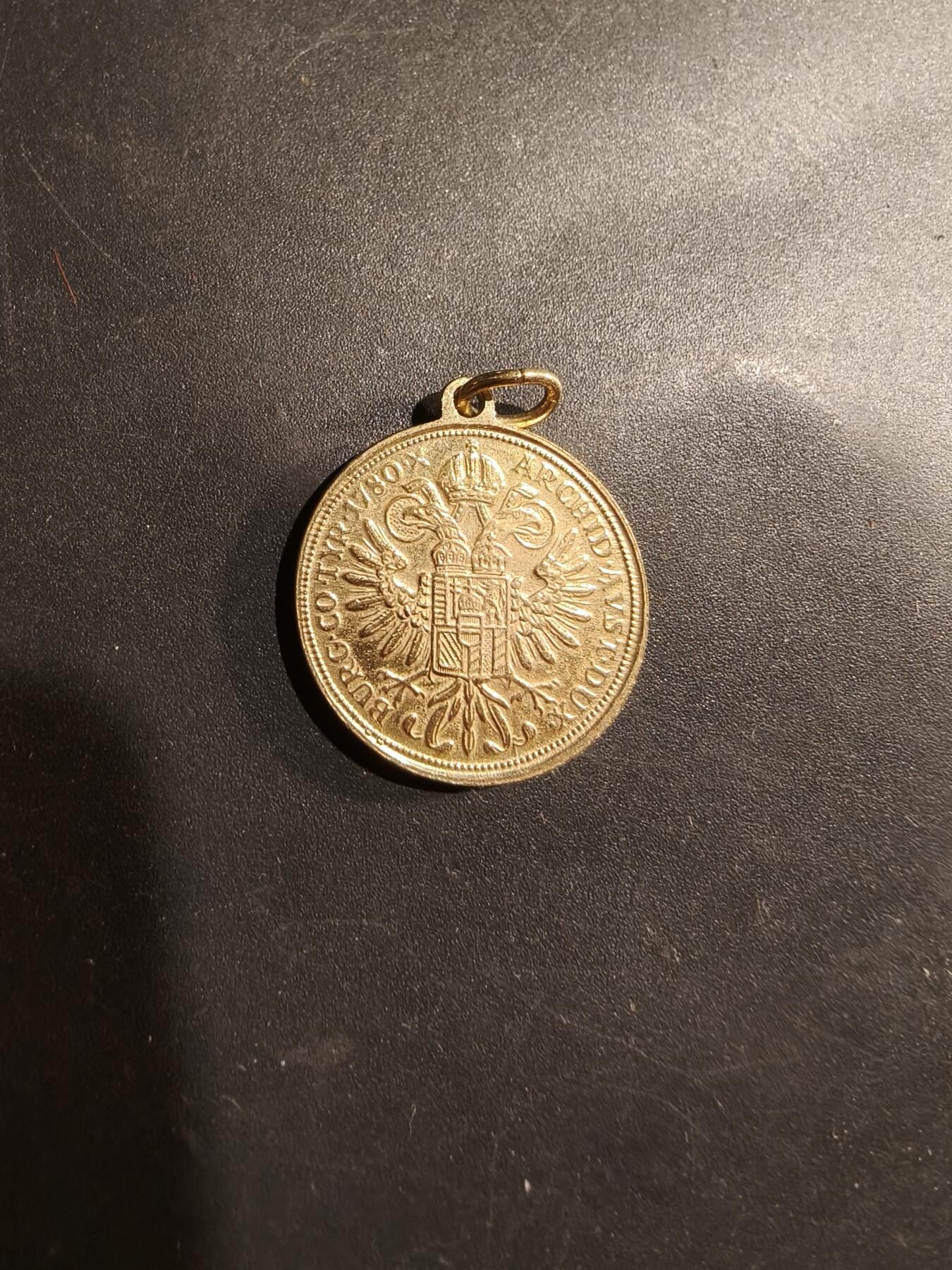 老王徽章第184期 奥地利哈布斯堡玛利亚·特蕾西亚女皇1泰勒纪念章