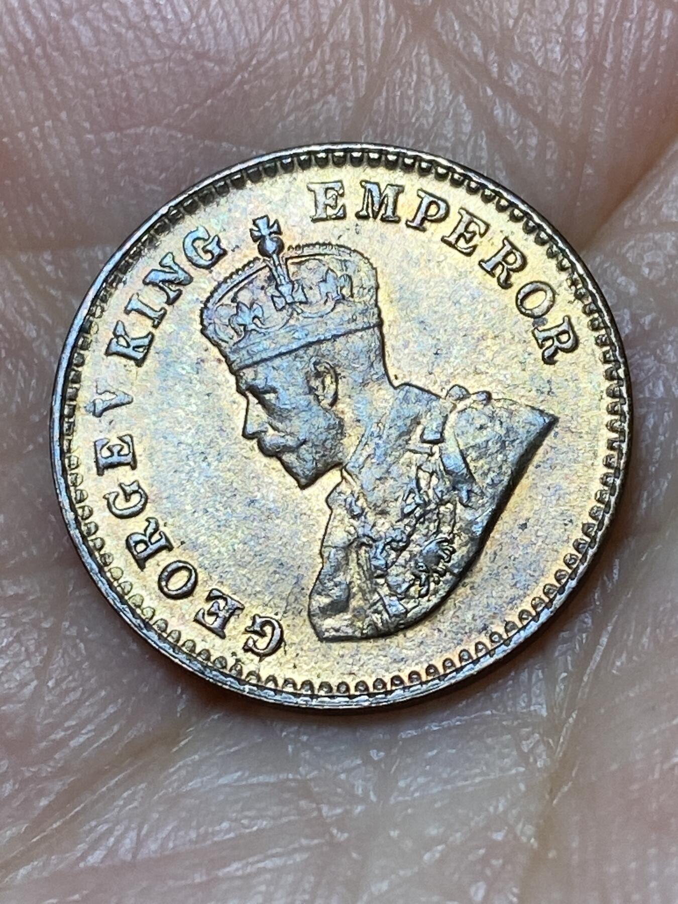 2026年第三十一场(总第二百场)英国一线回流散币新春特拍第三场(免佣金) 原光好品–英属印度1920年1/12安娜(乔治五世时期，c版加尔各答造)