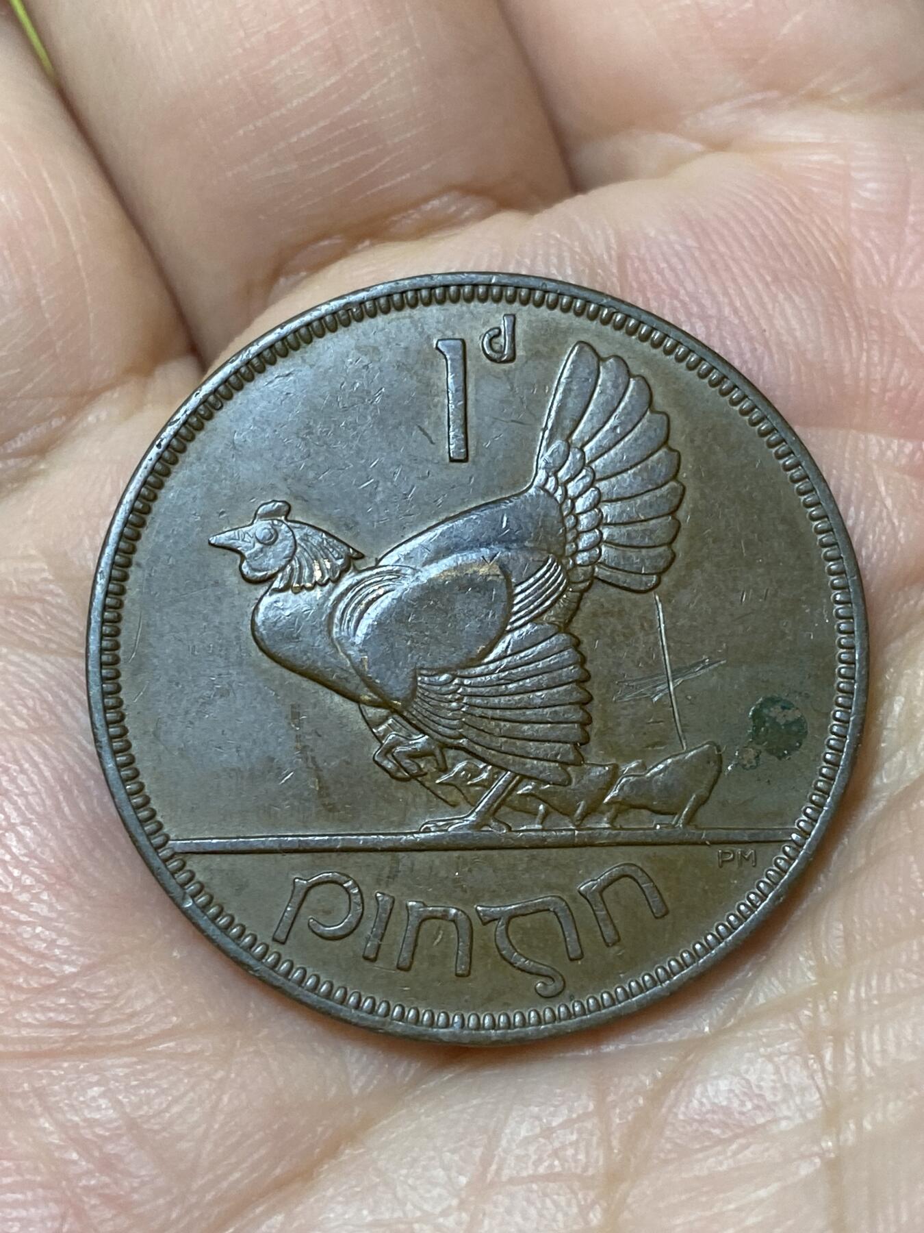 2026年第三十一场(总第二百场)英国一线回流散币新春特拍第三场(免佣金) 爱尔兰1937年1便士(英辖自由邦时期)