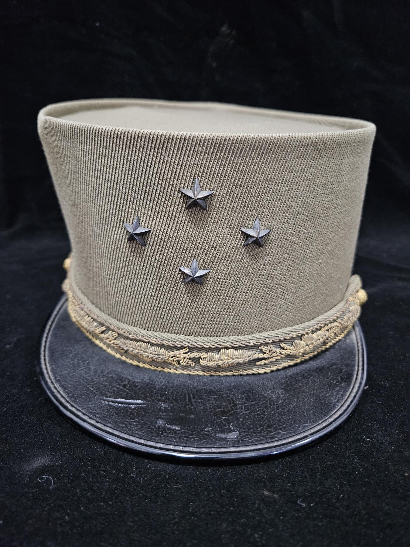 0元起拍勋章 第335期 咸鱼国勋章拍卖专场 2月25日（周三）下午6：00开始 ww2时期 法军四星将官kepi帽 56.5cm